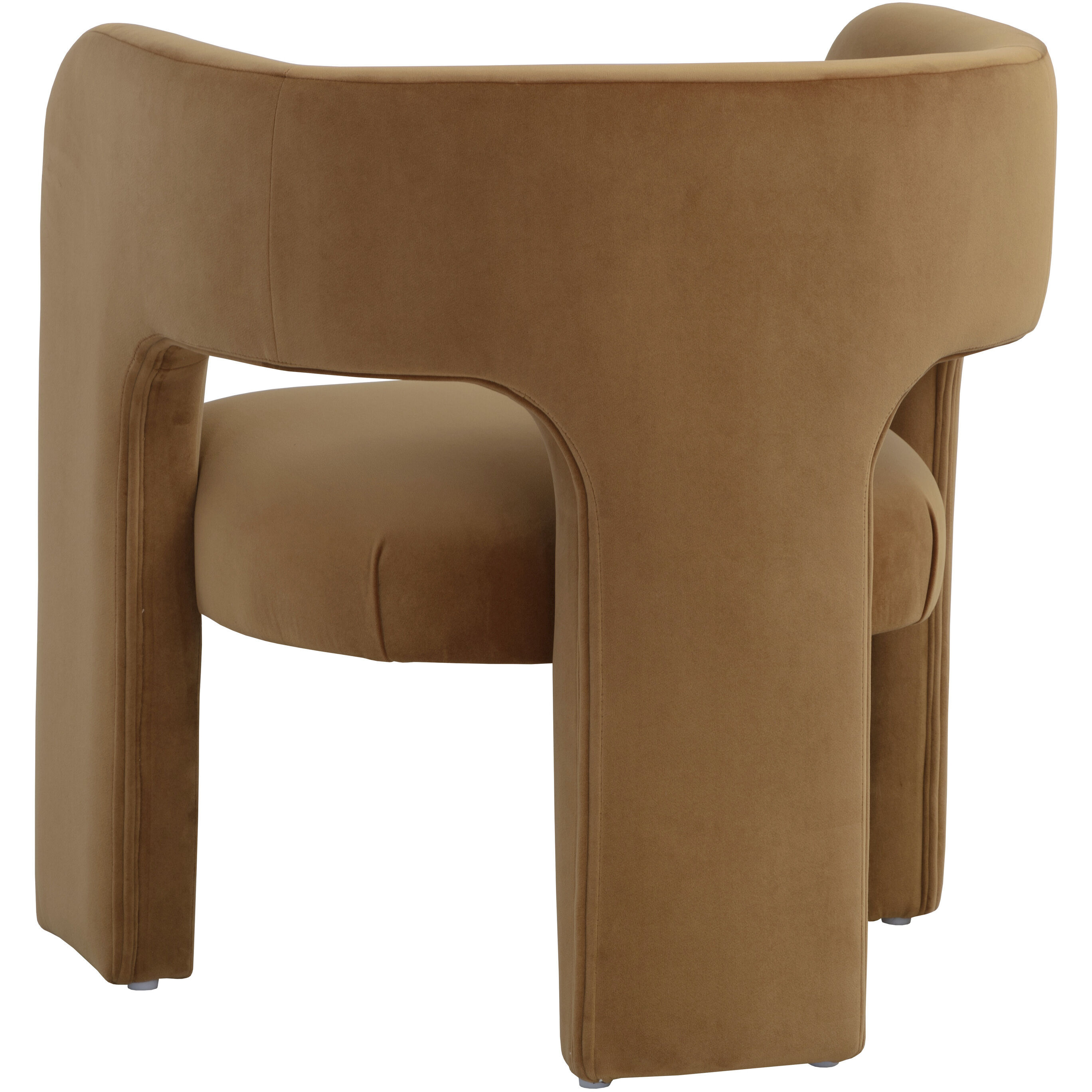 Isidore Meg Gold Lounge Chair